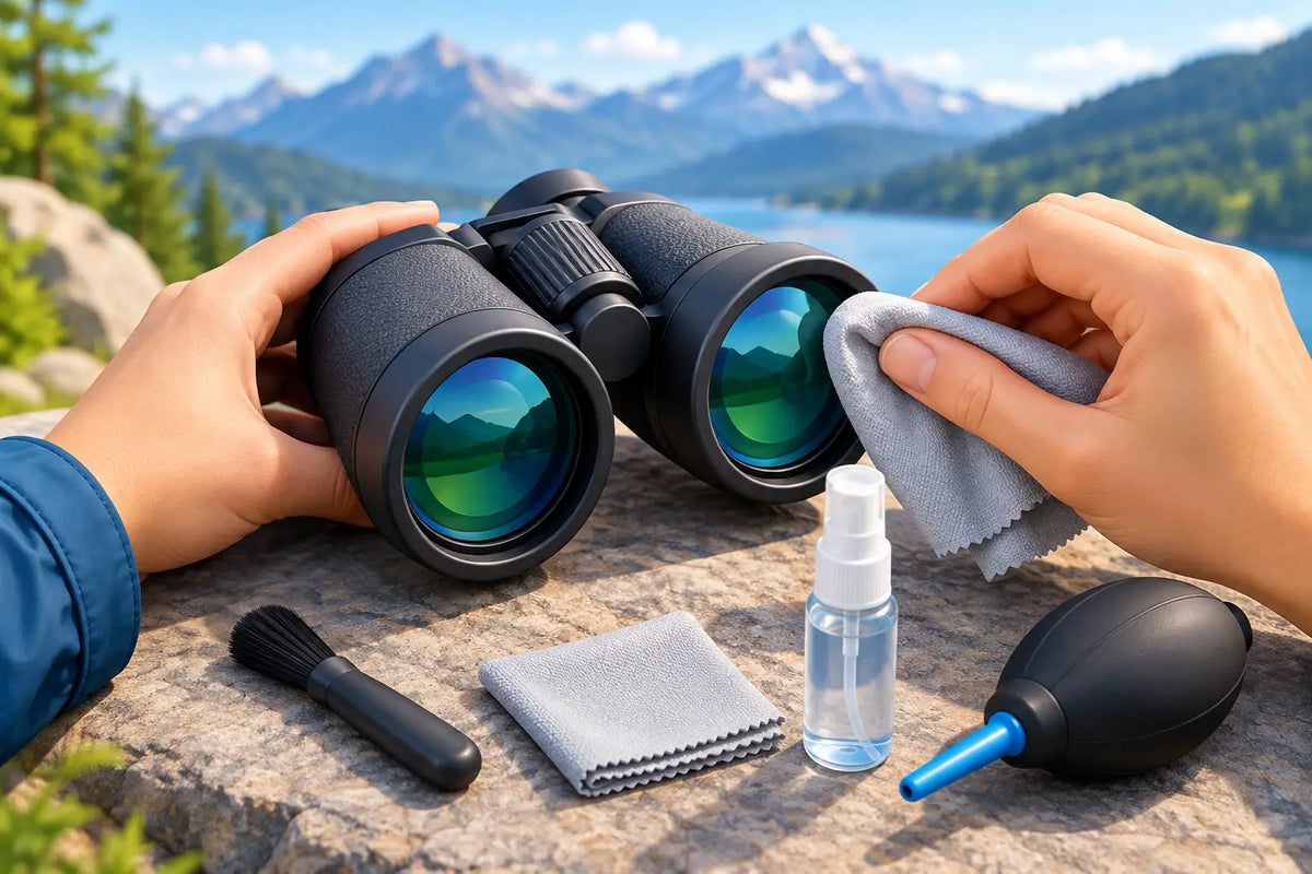Binocular Lens Cleaning for Clearer Views
