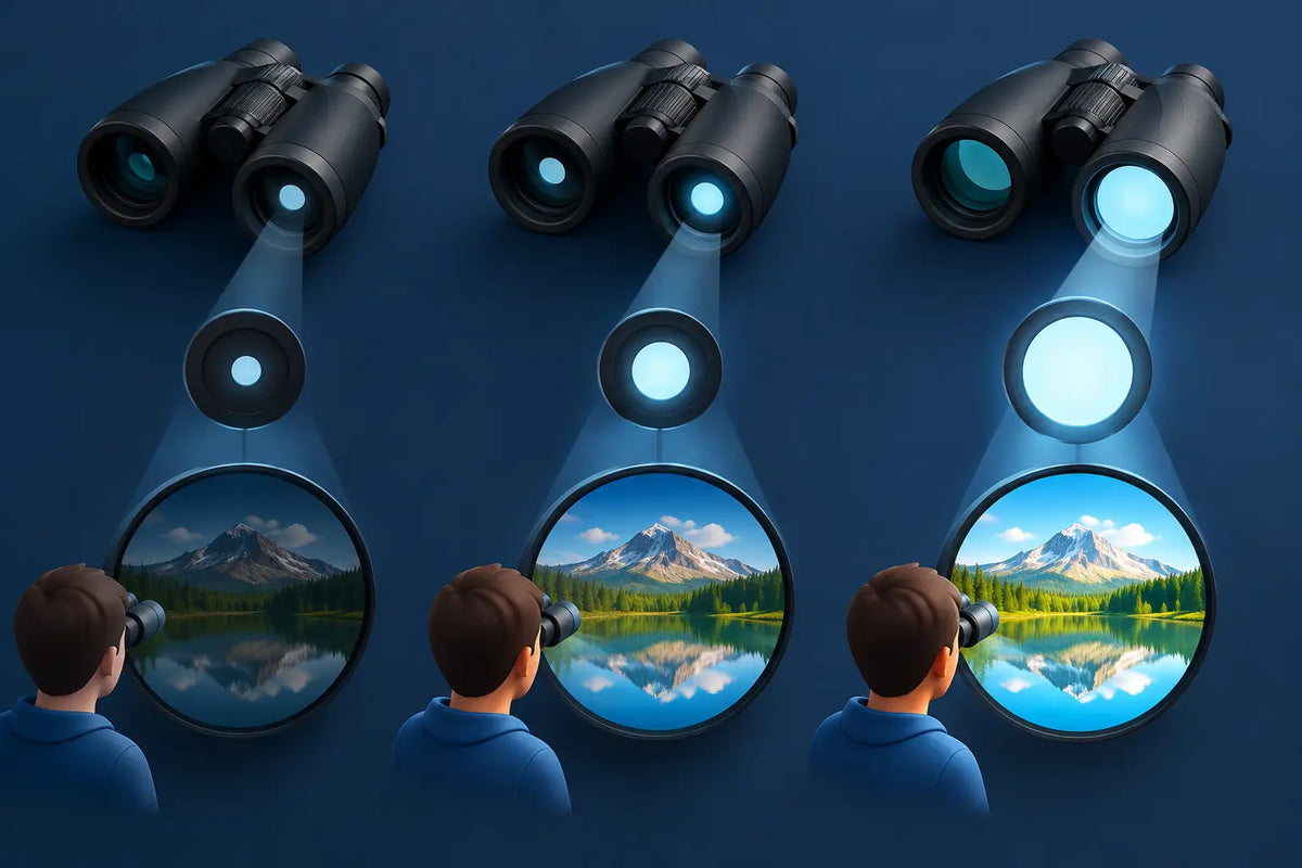 How Exit Pupil Brightness Changes What You See